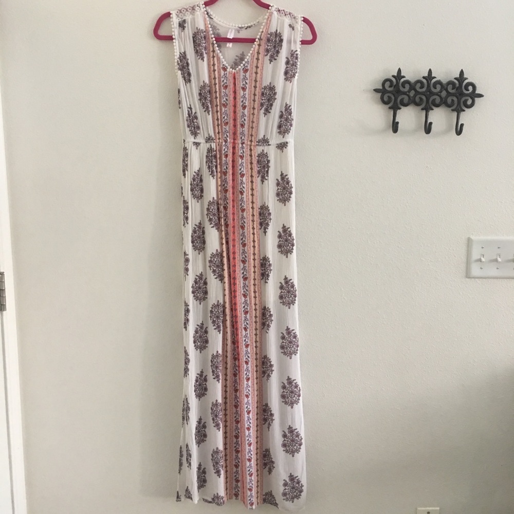 Boho Maxi Dress size M